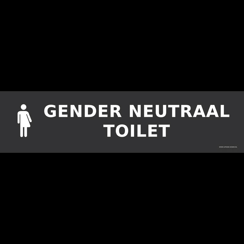 opzethek gender neutraal toilet