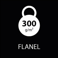 flanel 300 gram